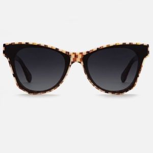 KREWE Aubry nylon sunglasses in Caffe Dolce
